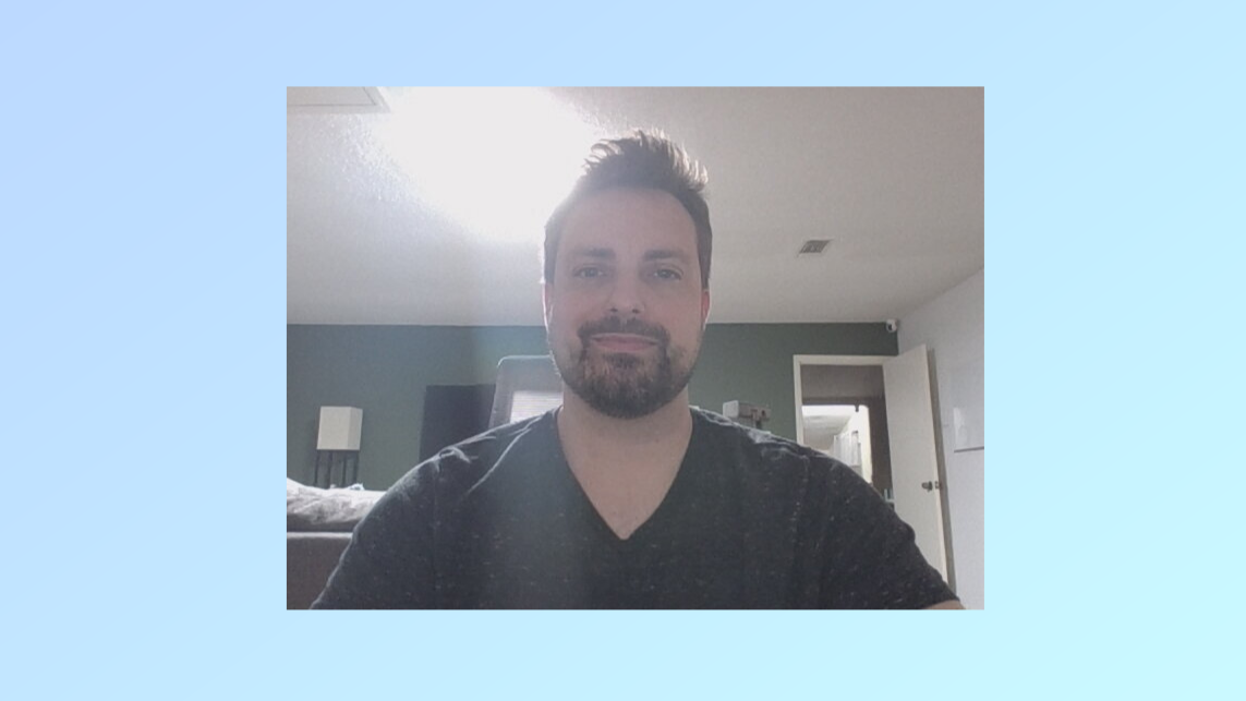 A screenshot showing a picture taken with the Framework Laptop 12's webcam