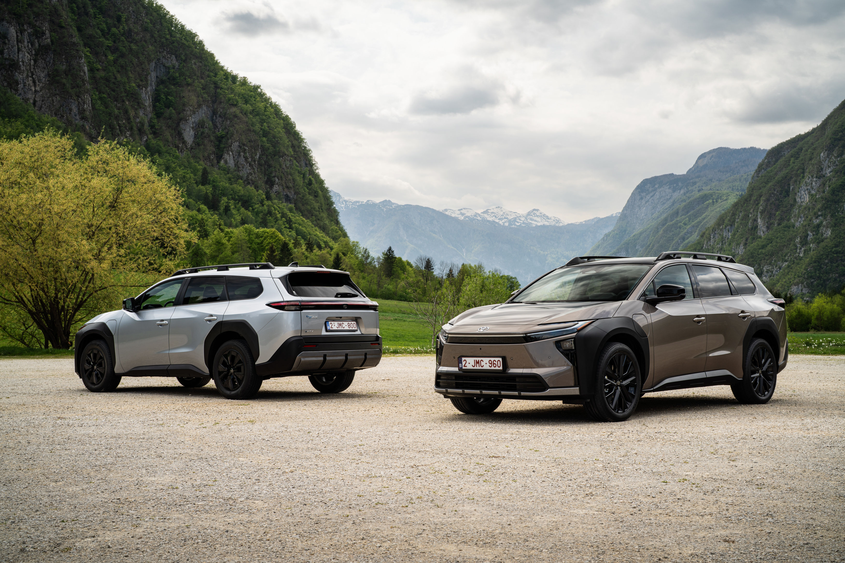 The bZ4X is available in FWD Design and AWD Excel versions