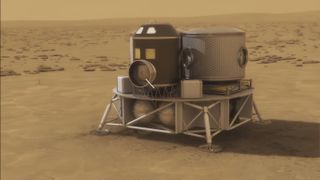 Mars Crewed Lander