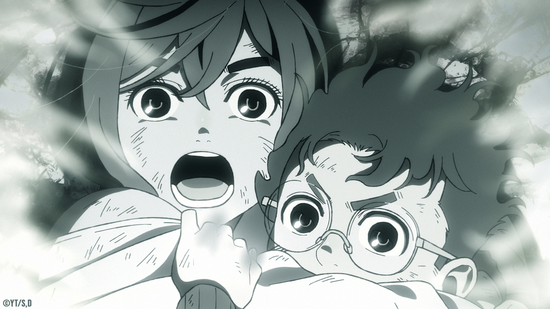DAN DA DAN; children gasp
