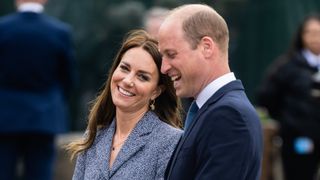 Prince William, Duke of Cambridge and Catherine, Duchess of Cambridge attend the official opening ofThe Glade Of Light Memorial