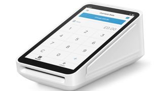 Product shot of Square Terminal- one of the best credit card reader for small business
