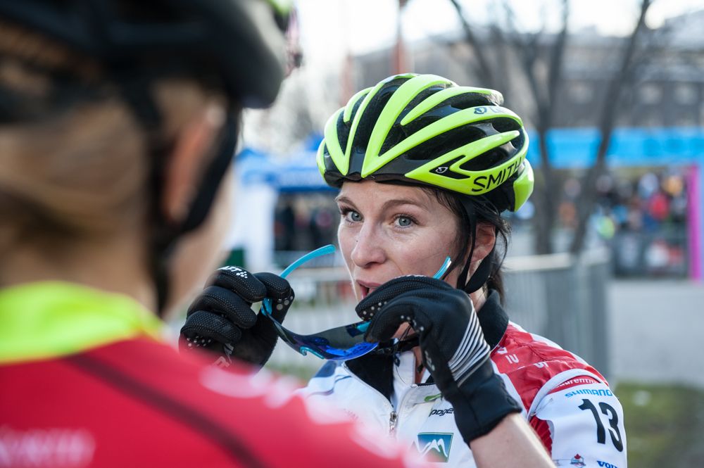 Cindy Montambault post race