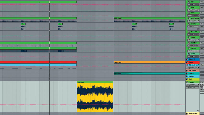 Transition Between Parts