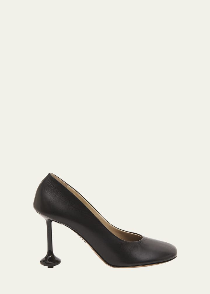 Toy Leather Drop Stiletto Pumps