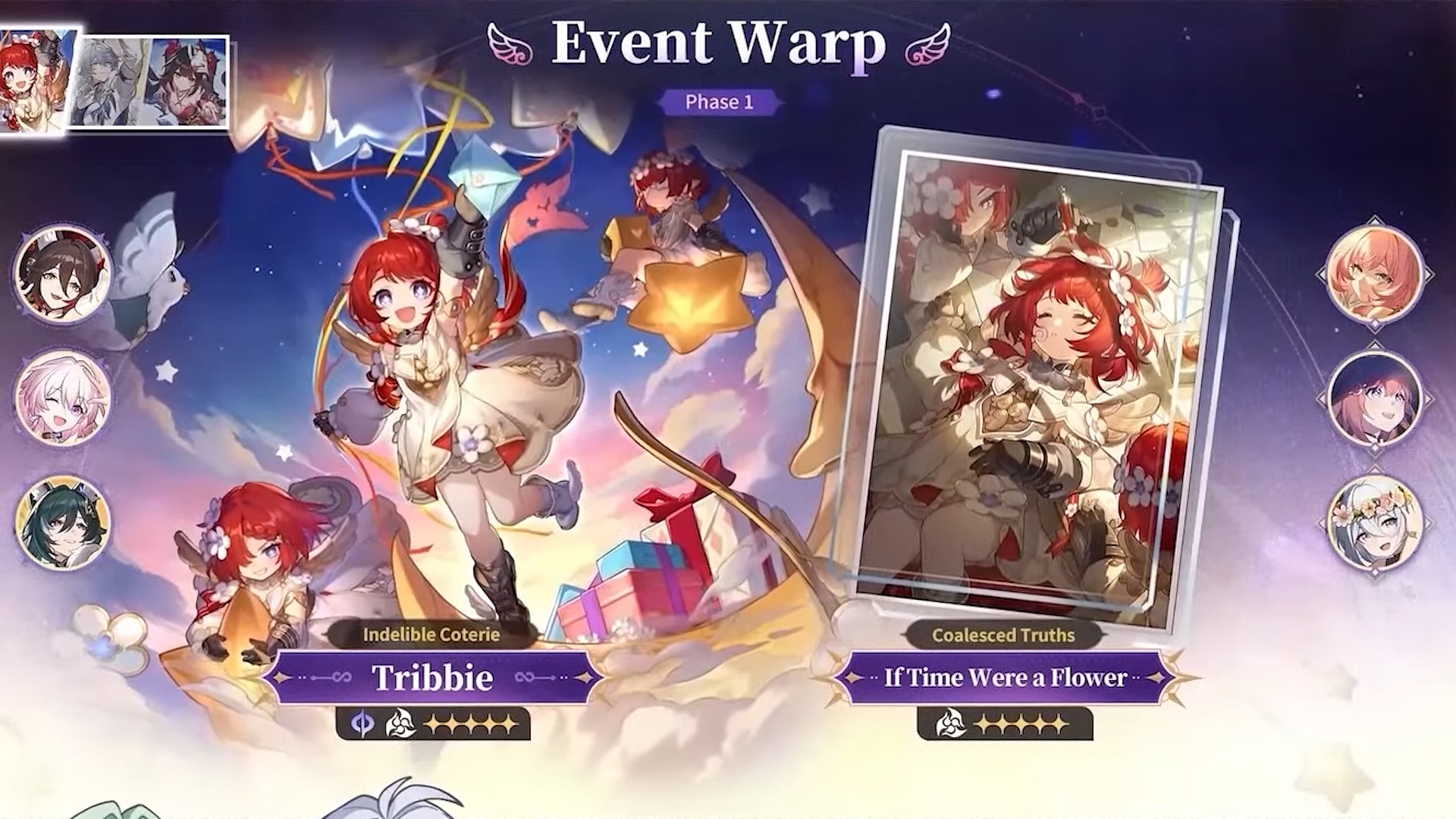 Honkai Star Rail banners - Tribbie and her signature Light Cone