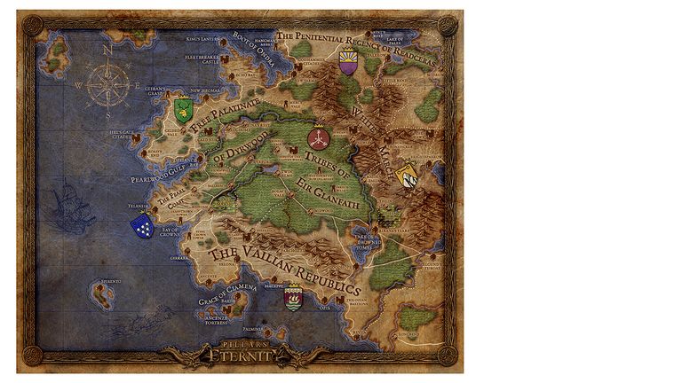 Pillars of Eternity map • £7