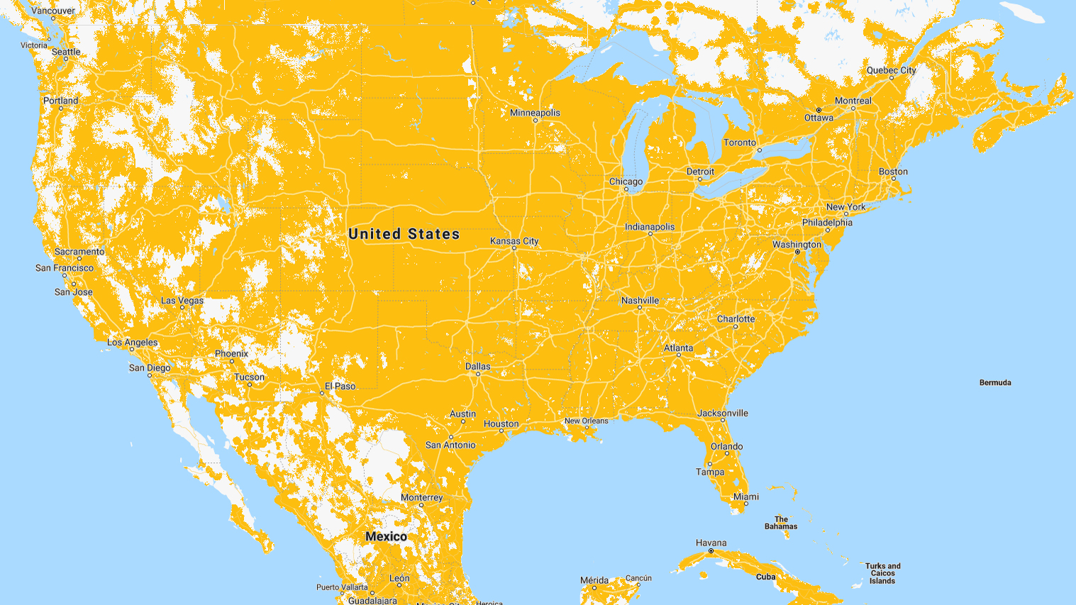 Cell phone coverage maps who has the best network in America? Top