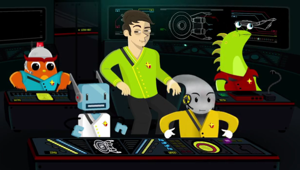 Icarus Proudbottom Starship Captain