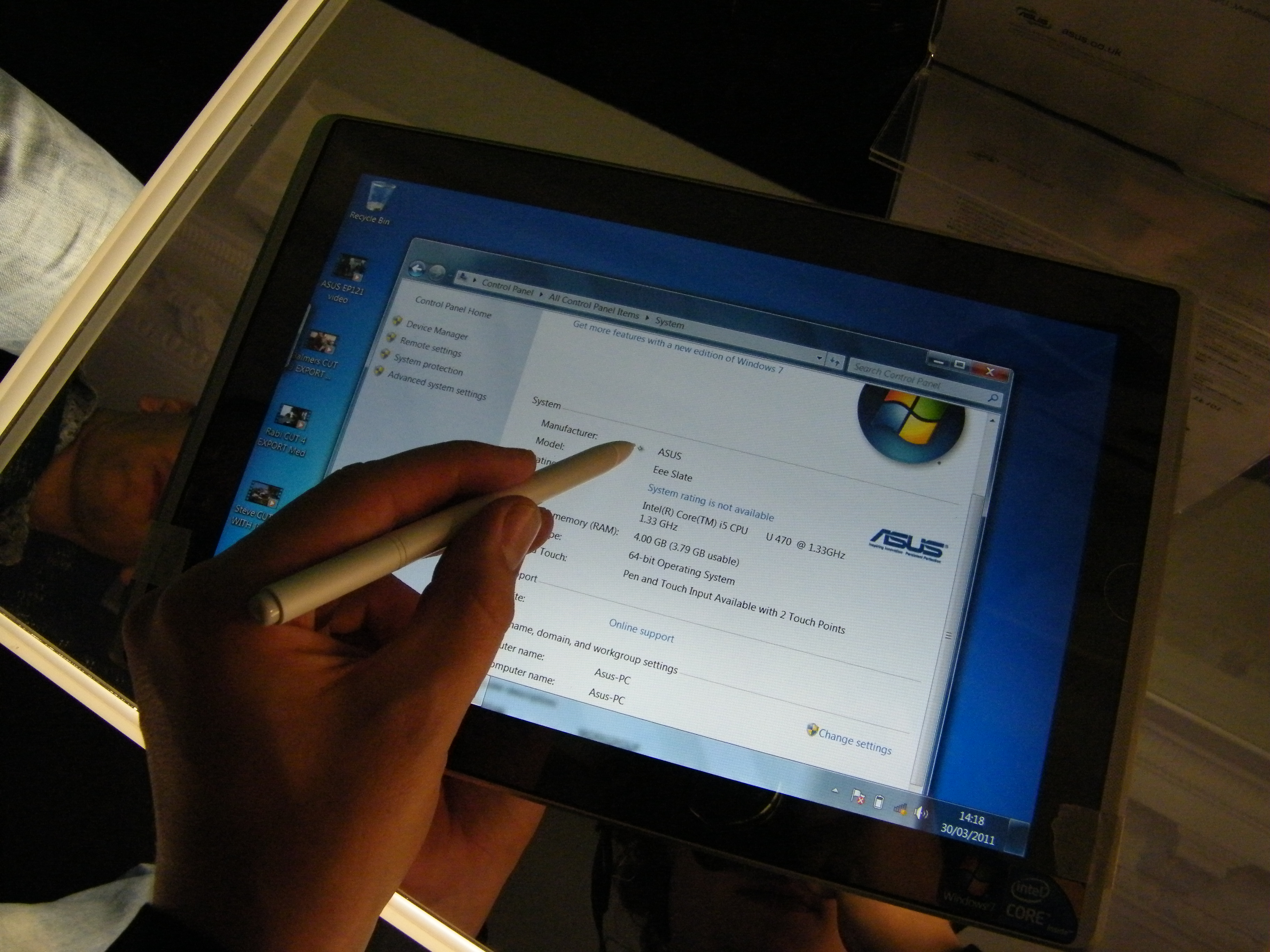 tablets with windows 7