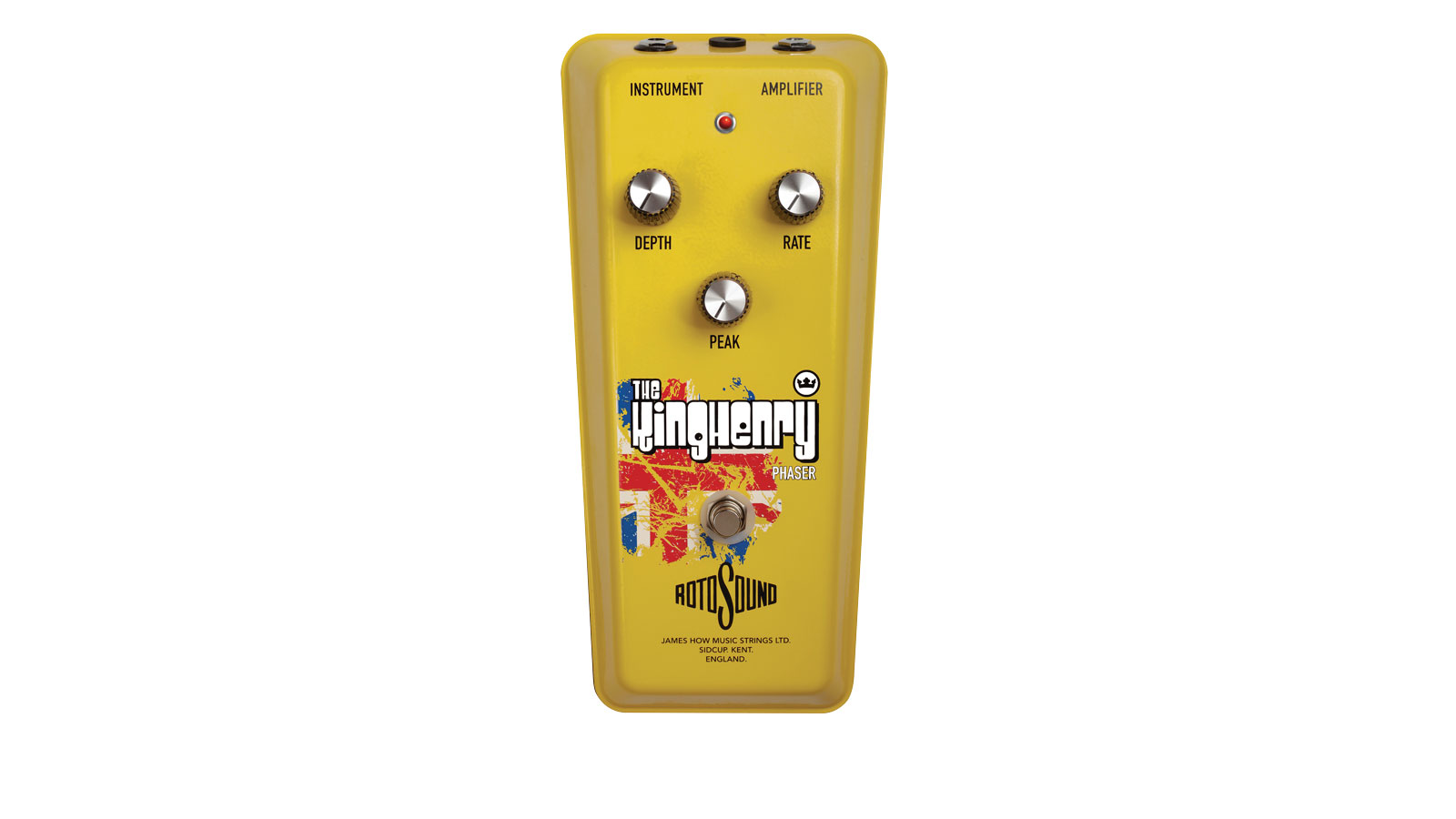 The peak knob can be used with the depth control to give you an auto-wah-like sound