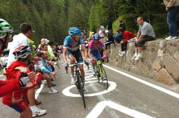 Hesjedal and Scarponi broke clear and dropped Rodriguez and Basso