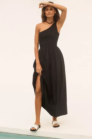 Charlie Holiday, Layne One-Shoulder Maxi Dress