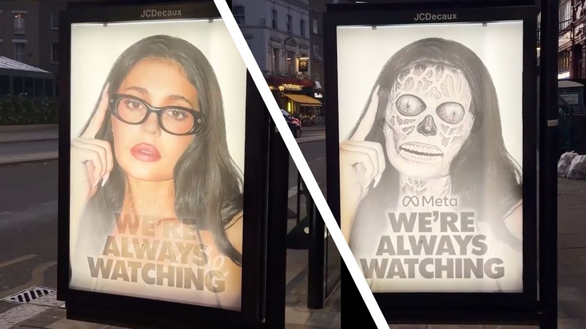 'People are choosing to be a walking Flock camera': the smart glasses backlash hits new heights as celebrities blast 'creep goggles' — and activists install fake Meta Glasses ads at London bus stops