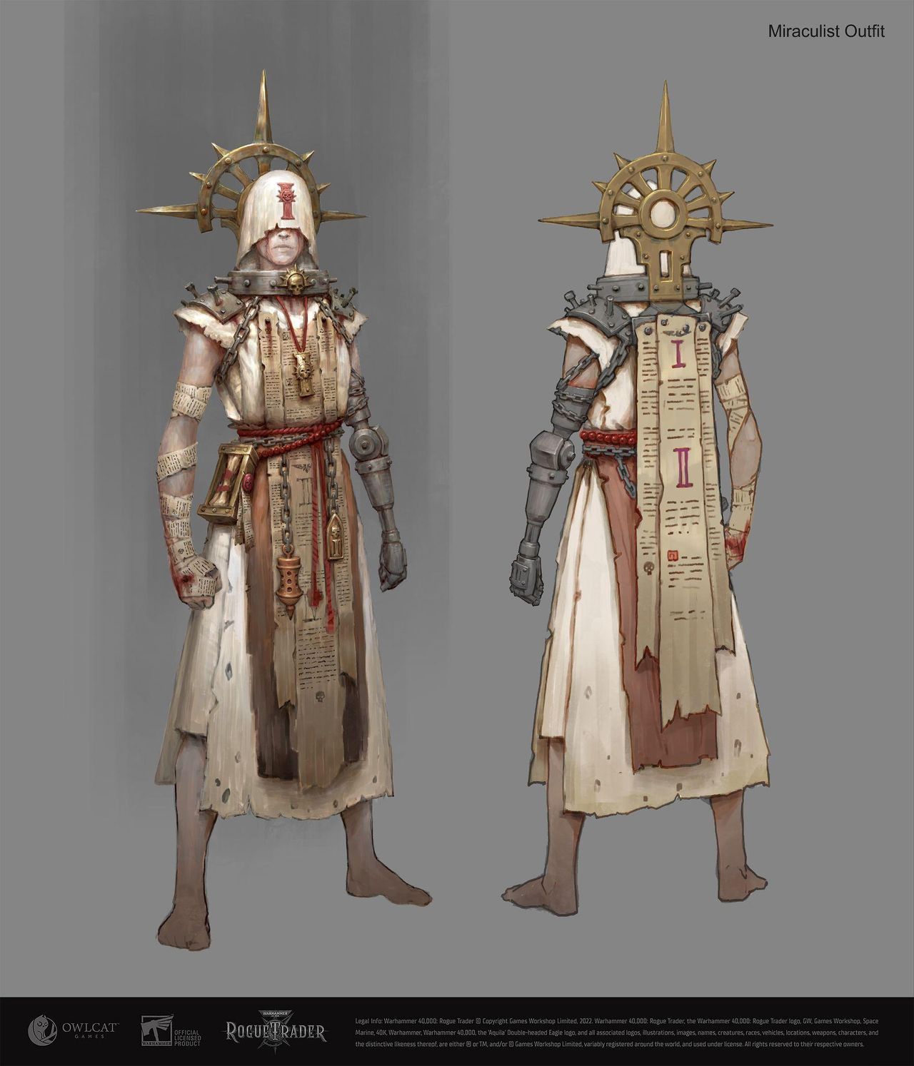 Processional of the Damned concept art