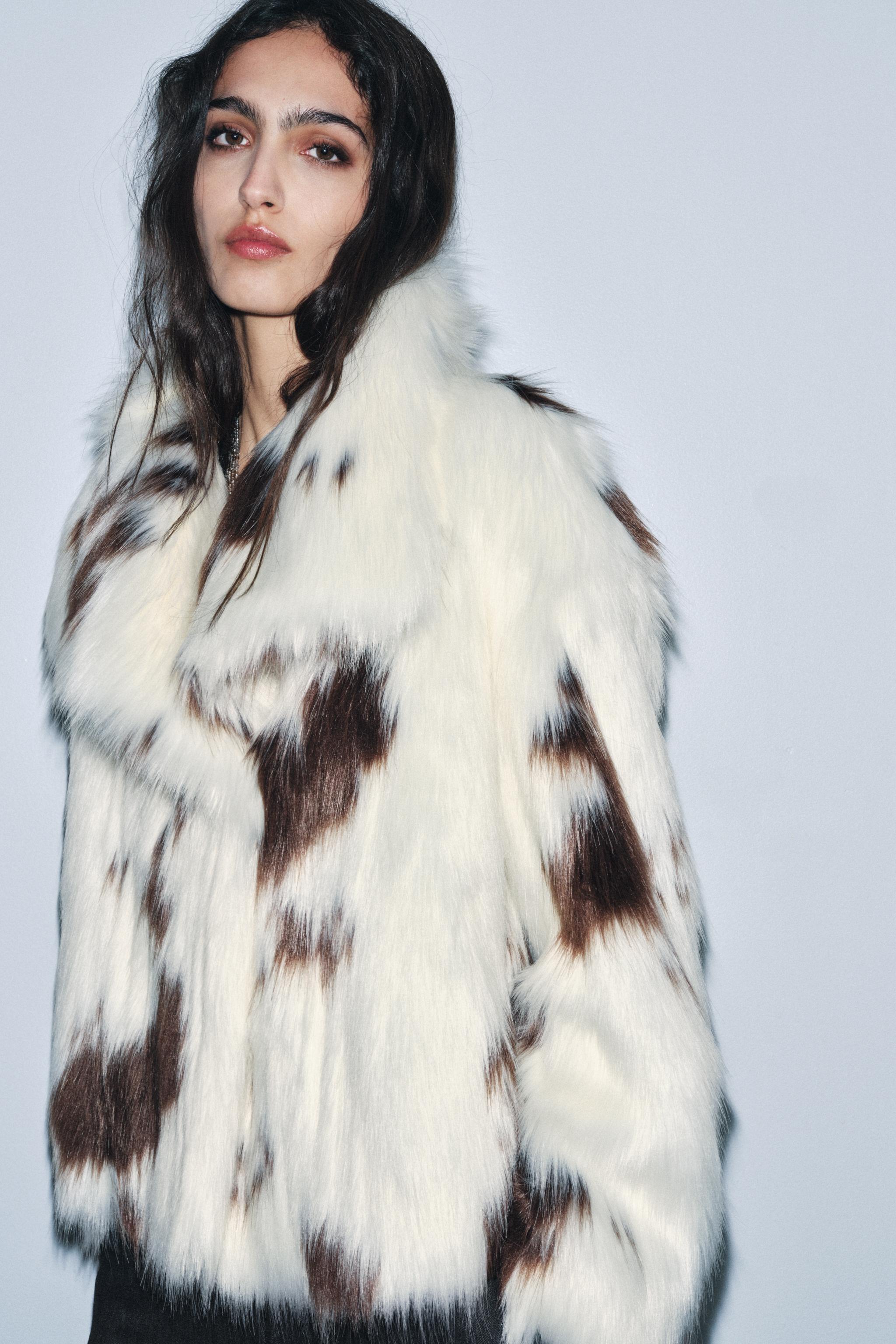 Zw Collection Faux Fur Jacket Limited Edition