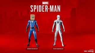 Spider Man Ps4 Gets Both Of The Fantastic Four Skins Fans Were Hoping For Gamesradar