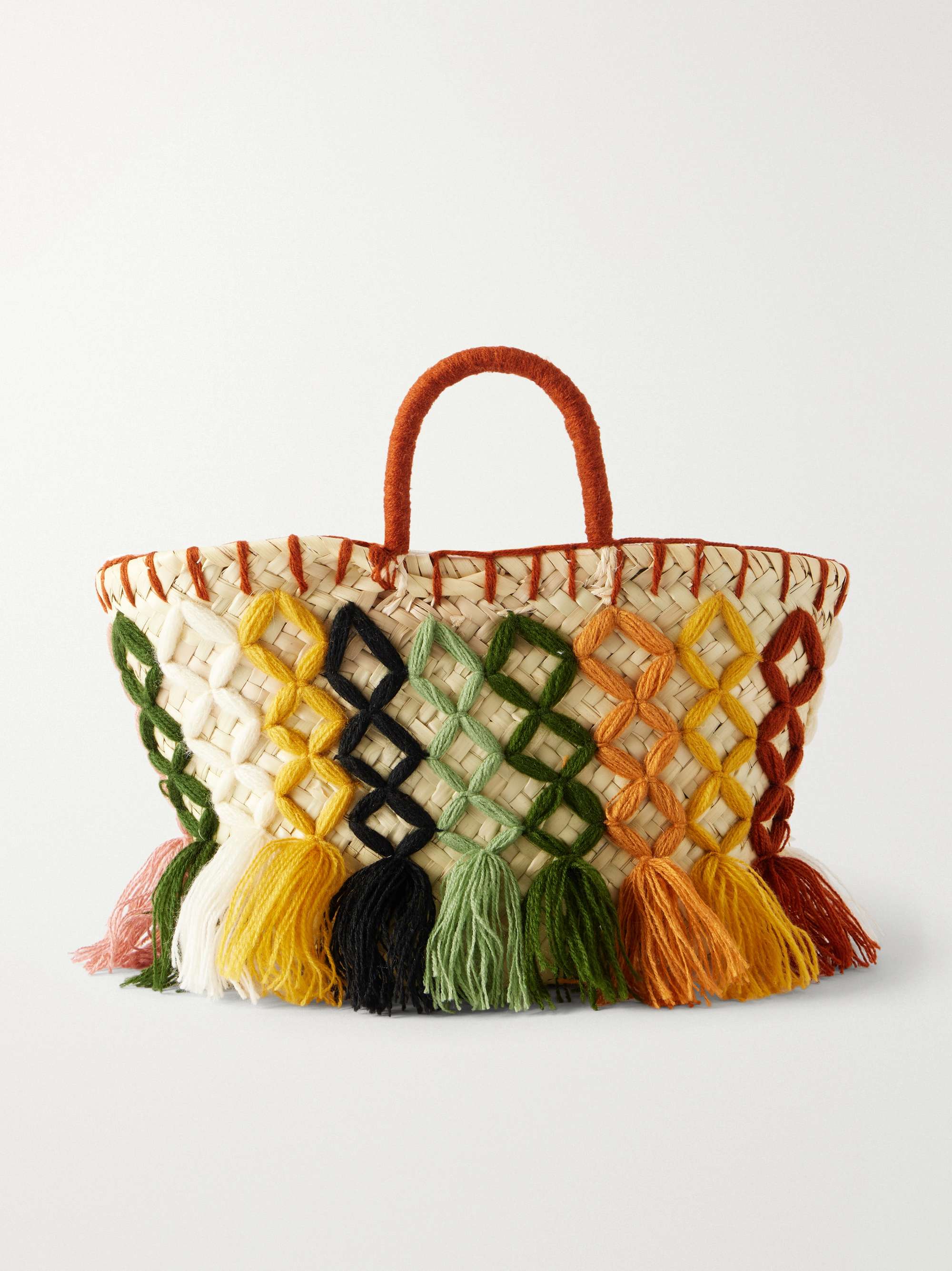 Panier Raffia Tote