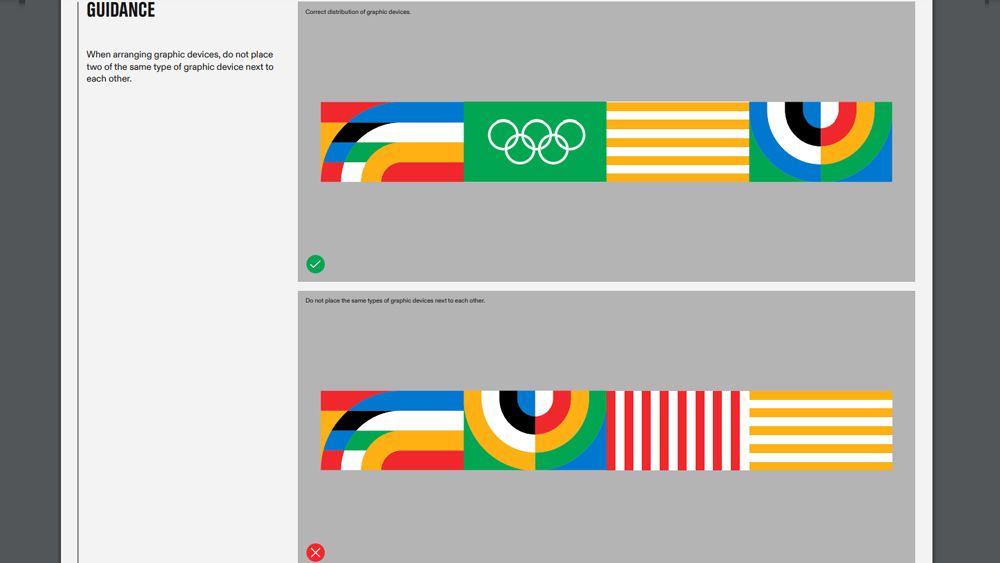New Olympics branding
