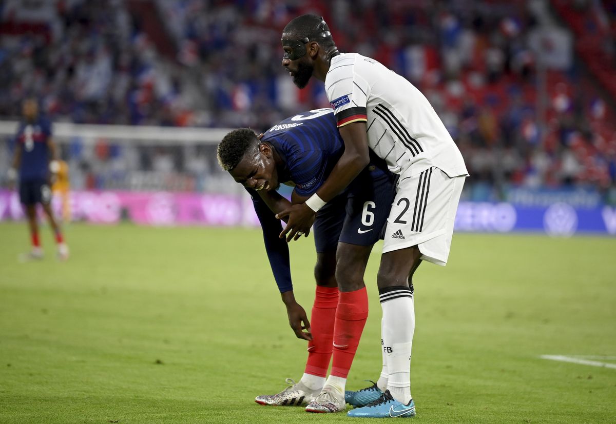 Antonio Rudiger denies biting Paul Pogba during France-Germany clash