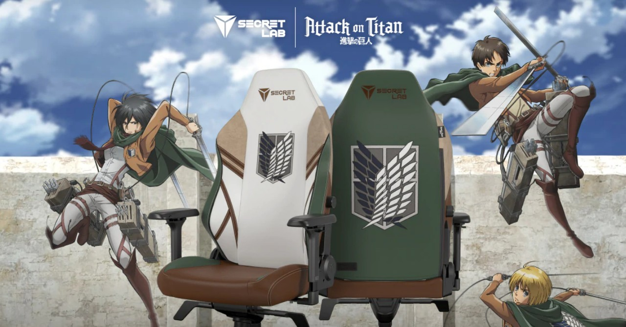 Attack on Titan Edition Secretlab Titan Evo 2022