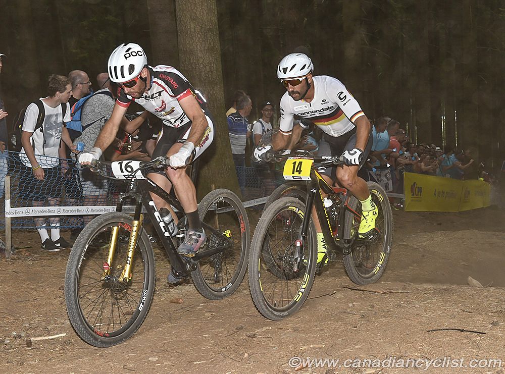 Nicola Rohrbach and Manuel Fumic (Cannondale Factory Racing XC)