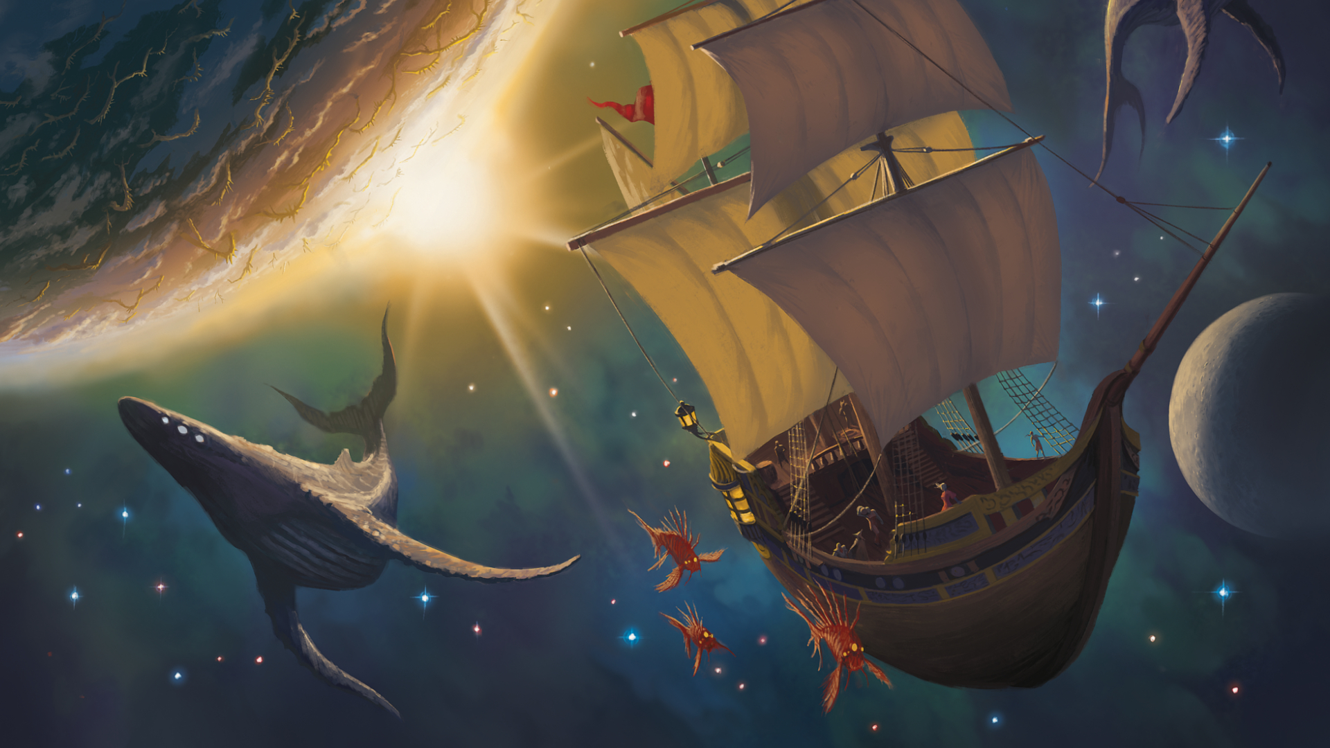 Spelljammer: Uzay kalyonu ve uzay balinalarındaki Maceralar