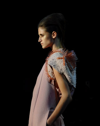 Models worn a stylish dress