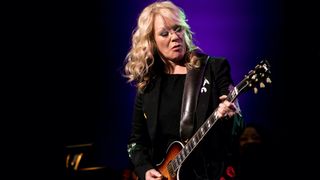 Nancy Wilson performs at the Orange County Music And Dance And "From Classical To Rock" Charity Concert at University of California at Irvine on April 28, 2018 in Irvine, California.