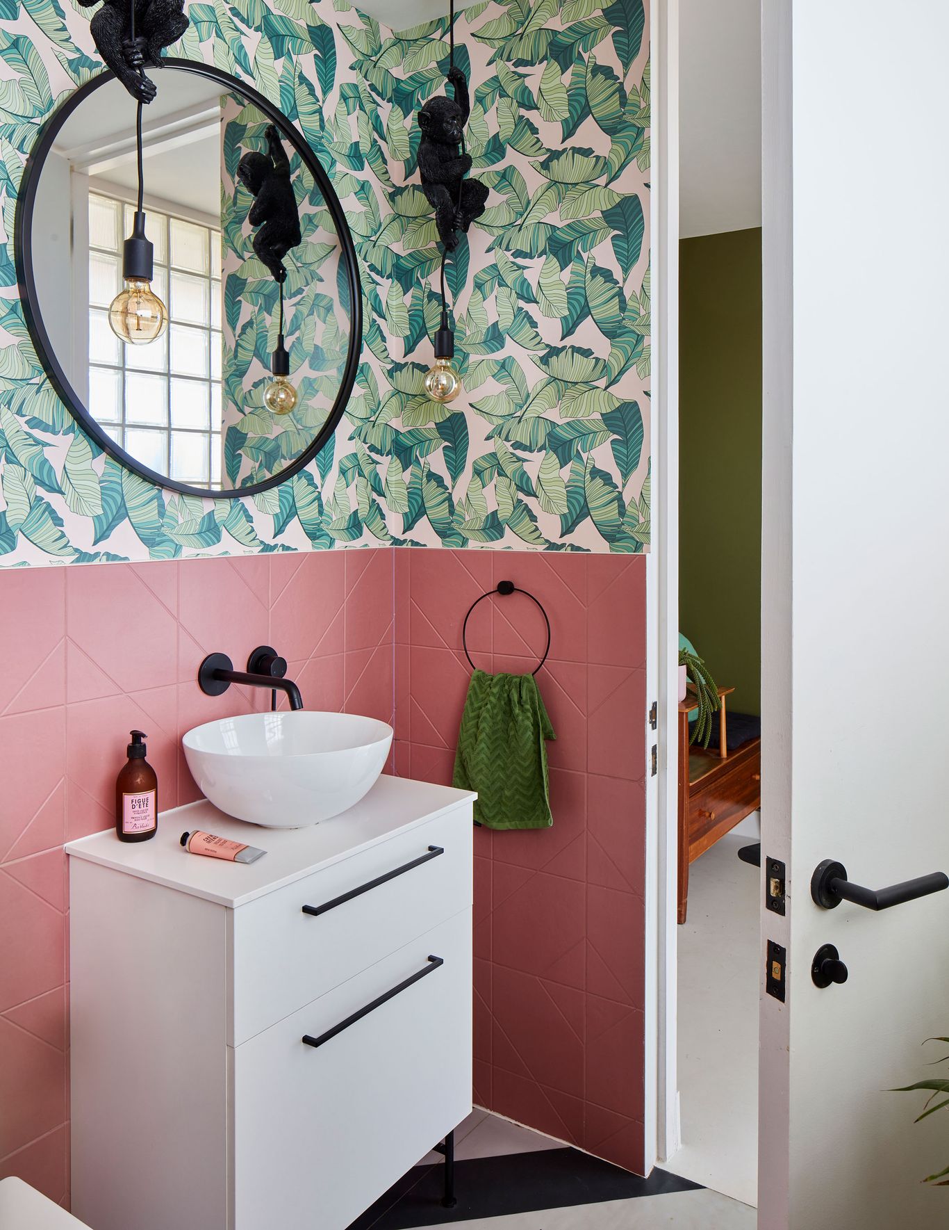 Quirky Downstairs Toilet Ideas Shelves Toilet Bathroom Storage Above