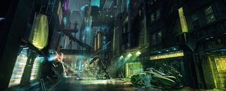 The Cyberpunk 277 trailer was heavily influenced by Ridley Scott's 1982 movie Blade Runner