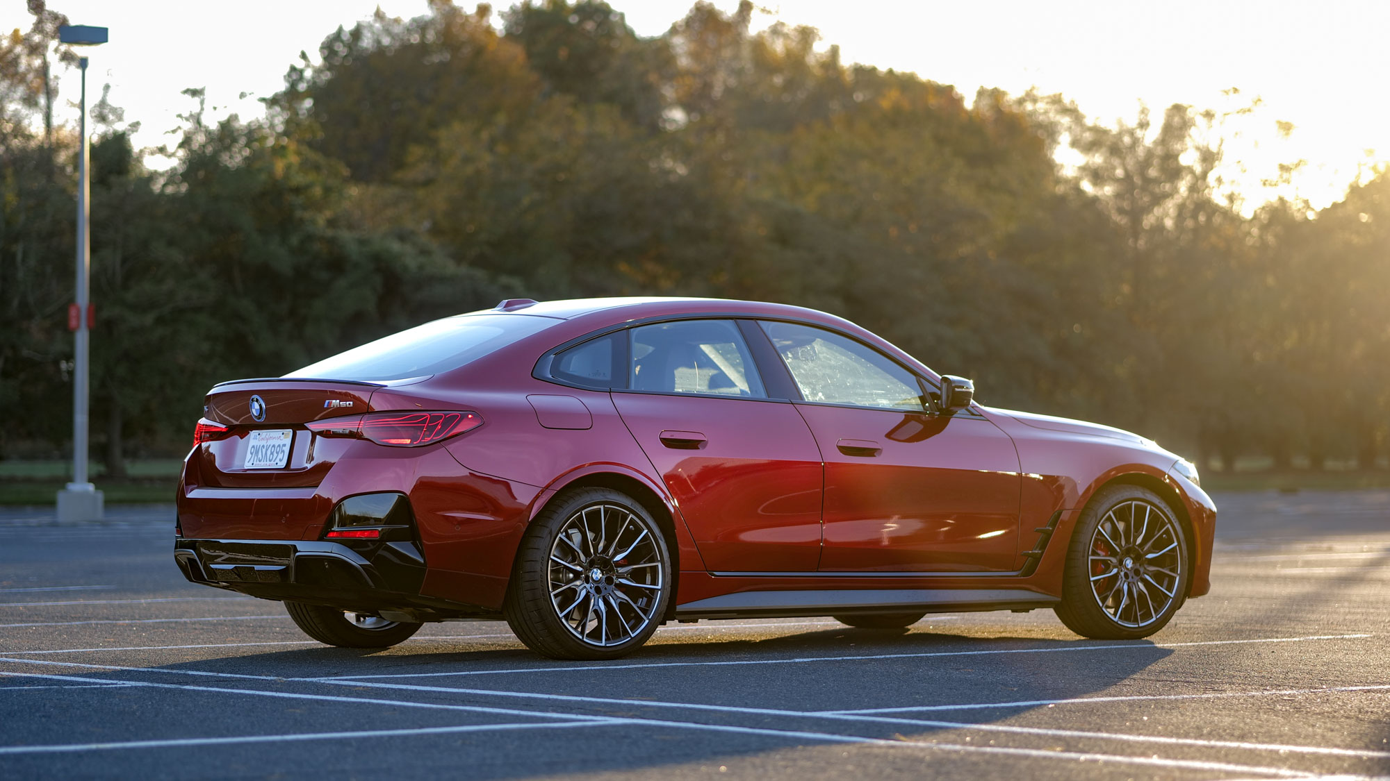 2025 BMW i4 M50 Gran Coupe test drive.