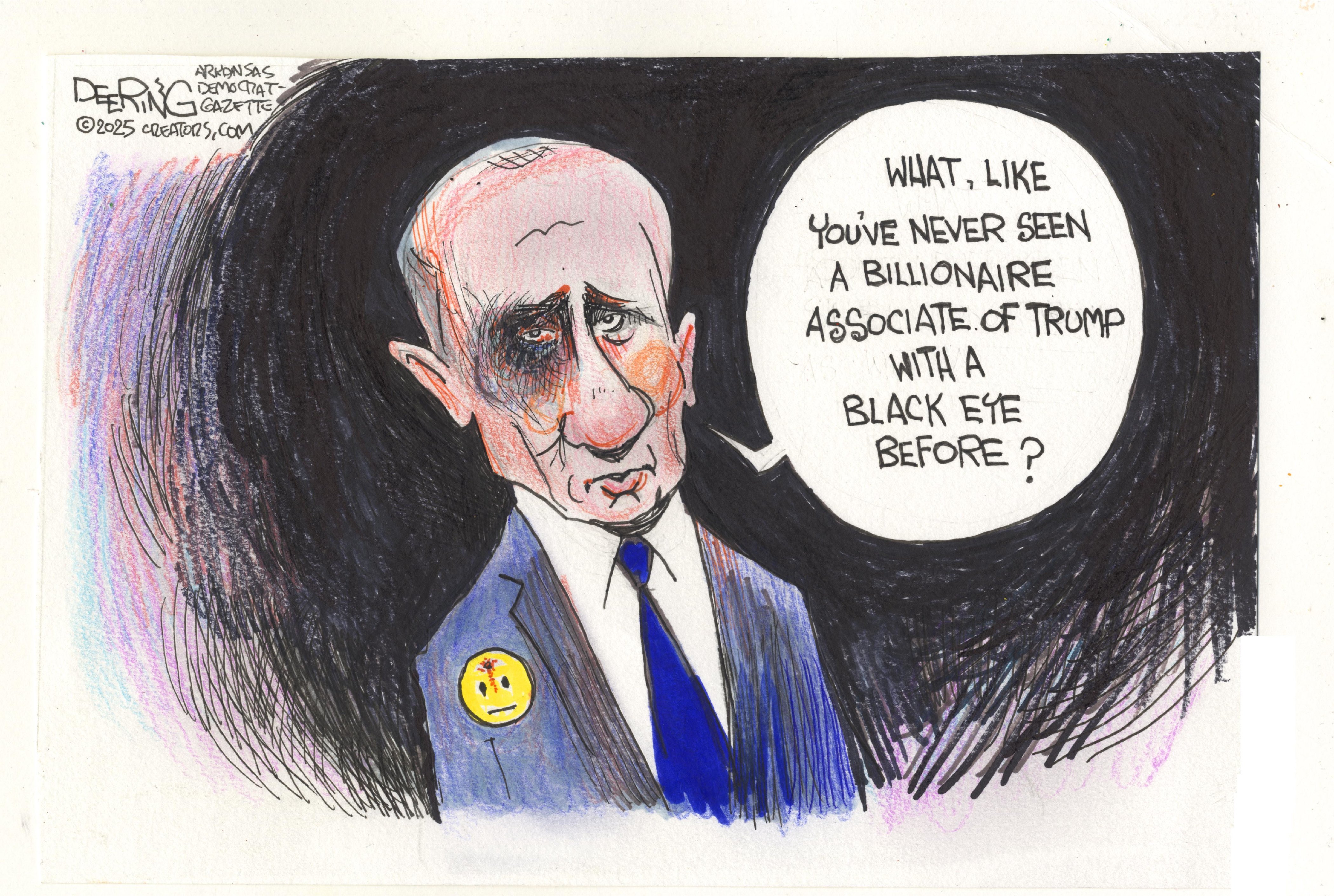 Political cartoon