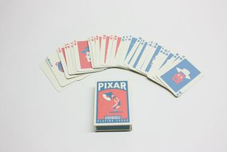Design playing cards: Pixar