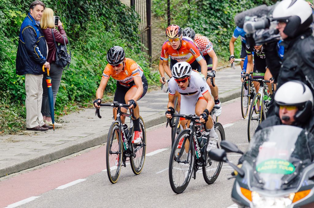 Action from the final stage of the Boels Rentals Ladies Tour.
