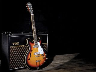 Win an epiphone casino and vox ac30 in our john lennon competition