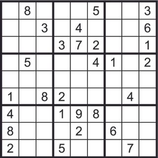 Sudoku puzzle