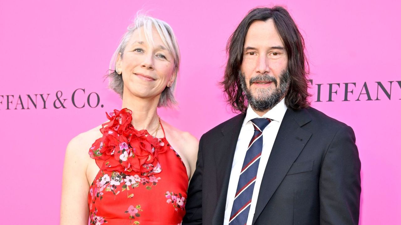 Keanu Reeves and his girlfriend Alexandra Grant