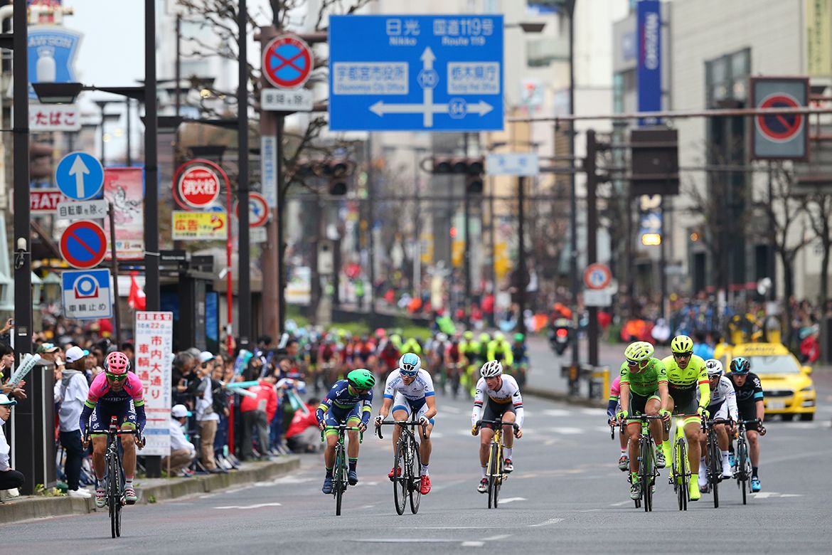 The Japan Cup criterium in Utsunomiya