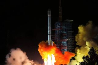 A Long March 3B rocket lifts off from Xichang spaceport on Nov. 5, 2022, carrying the Zhongxing 19 (ChinaSat 19) satellite into orbit.