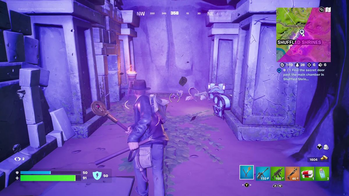 How to find the Fortnite secret door for the Indiana Jones quest
