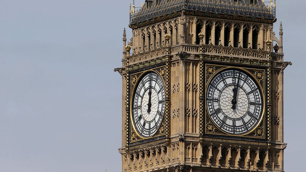 The Elizabeth Tower, where Big Ben hangs