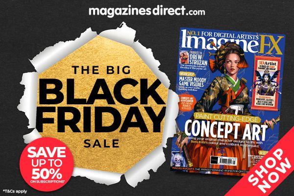 A graphic promoting a money off offer for an ImagineFX subscription.