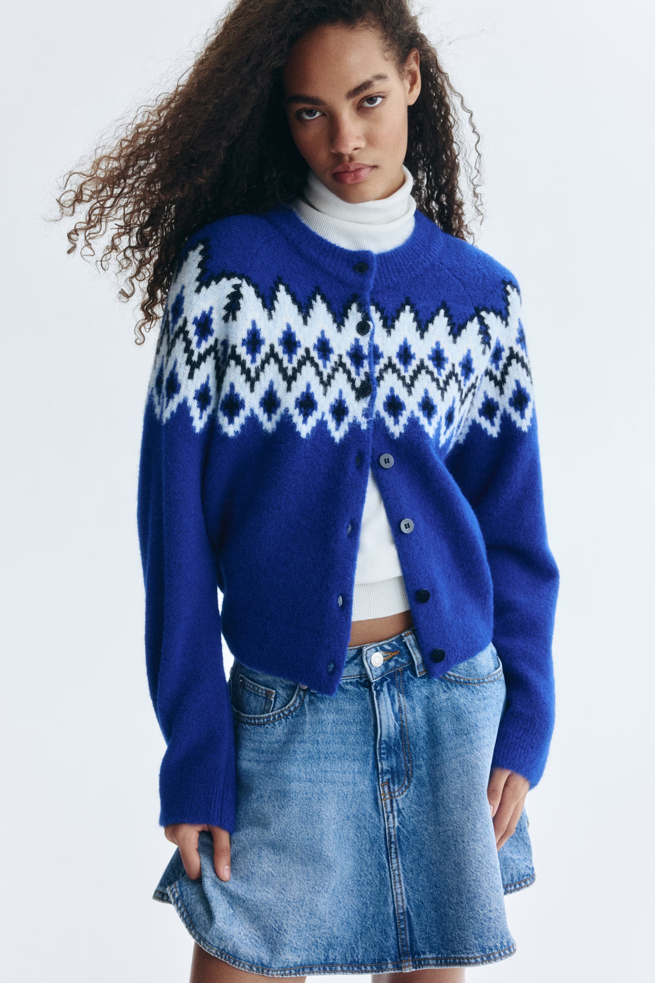 H&amp;amp;M, Jacquard-Knit Cardigan