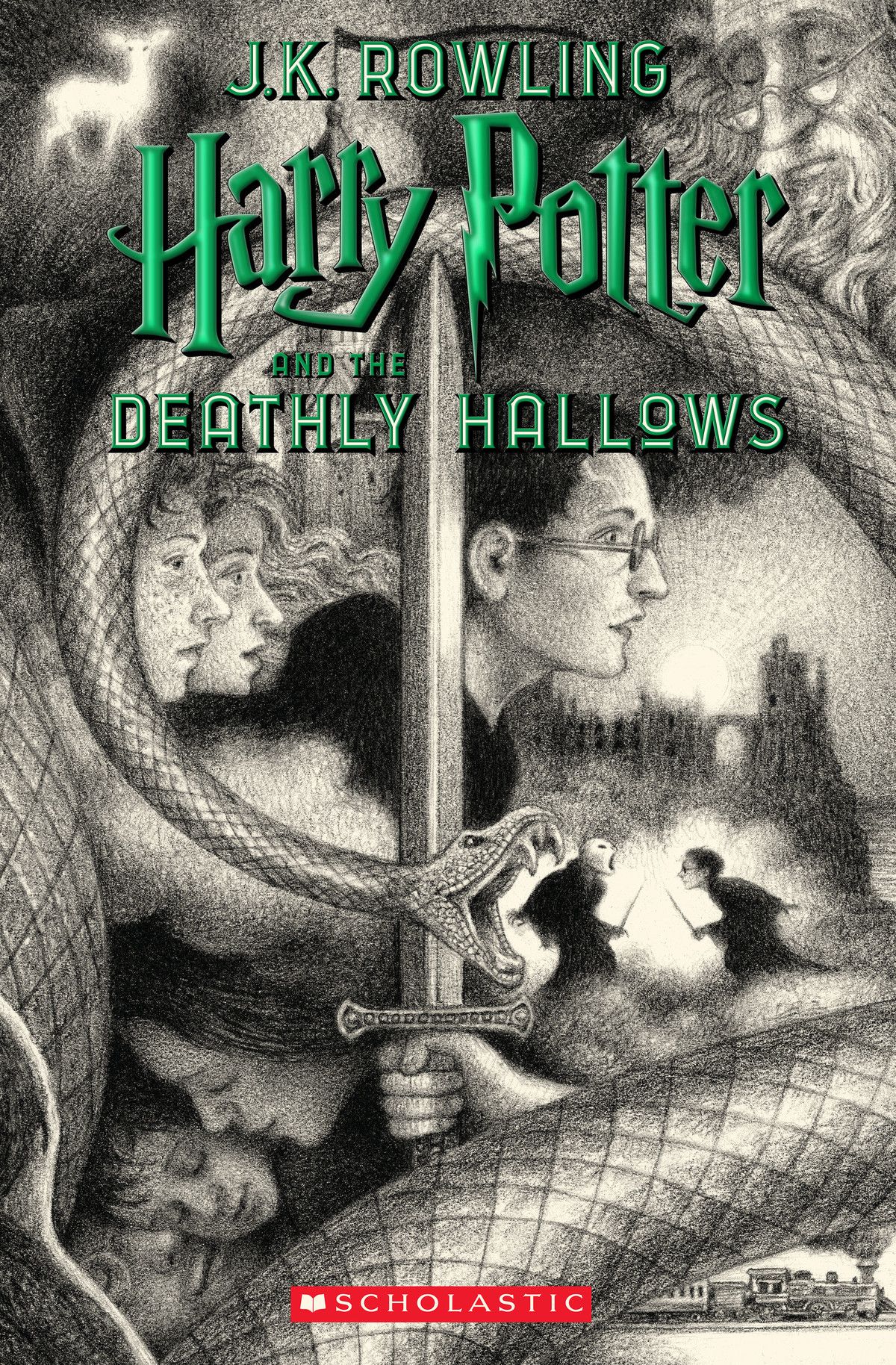 Harry and Voldemort face-off in the last book
