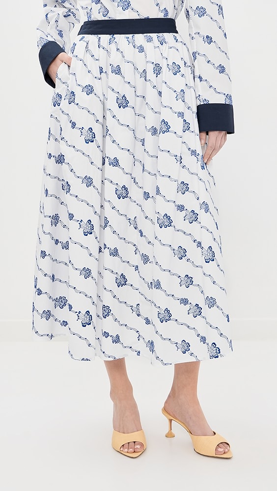 Rosie Assoulin Easy Do It Skirt