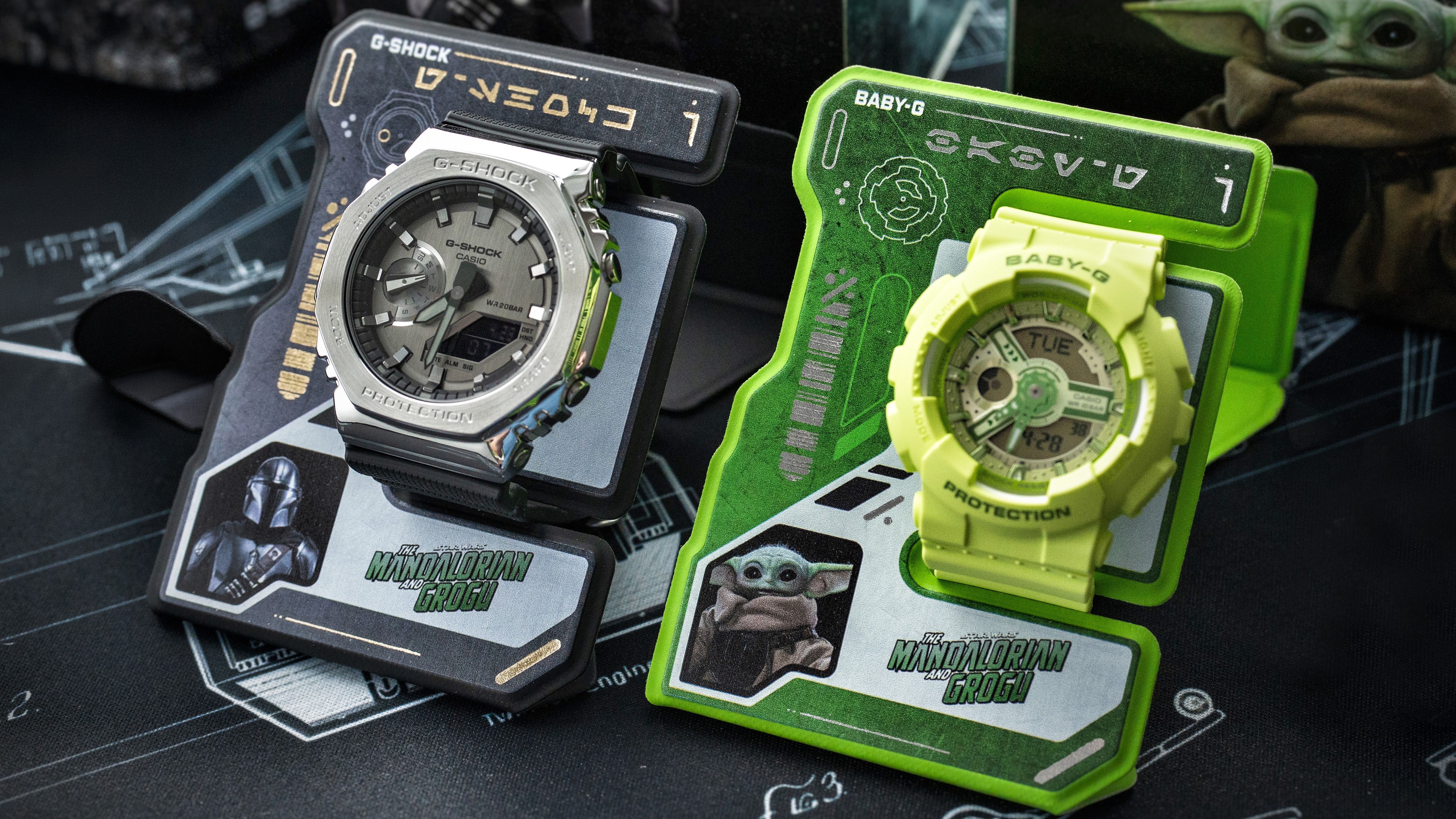 Casio G-Shock x The Mandalorian and Grogu