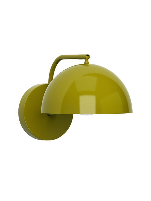 Metal Dome Wall Sconce