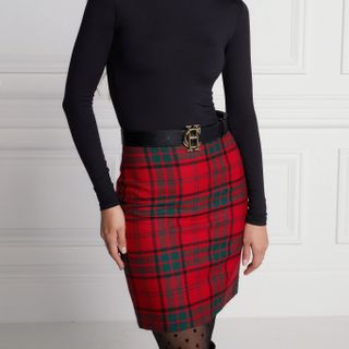 Chelsea Skirt (red Tartan)