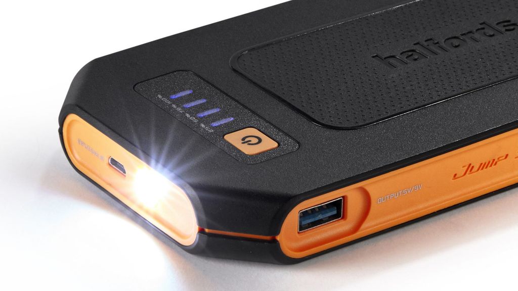 Halfords Advanced Lithium Jump Starter review A portable power bank
